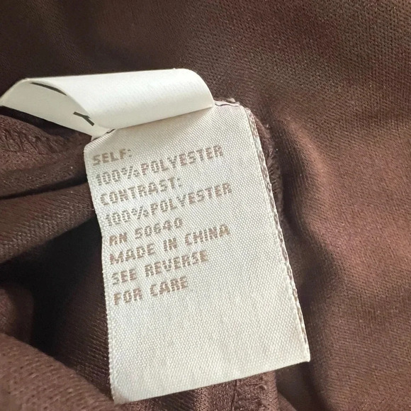 Jonathan Martin Dress Brown Green Floral Paisley Light off shoulder midi size 6 - Picture 9 of 11